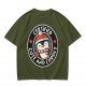Olive T-Shirt with Cute Penguin 'Certified Cute and Cuddly' Print