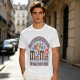 Meh and Meh novelty graphic t-shirt with indifference themed print