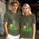 Legend of Zelda Cucco Defeats Link Graphic T-Shirt