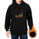 Black hoodie with 'Finders Keepers' graphic print