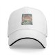 Black Baseball Cap with Japanese Ukiyo-e Dragon and Lightning Art Print