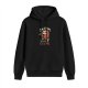Black hoodie with sloth graphic and 'I'm calm but don't try me' text