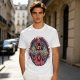 Olive T-Shirt With Wizard Artwork And 'I Woke Up Today And Chose Magic' Text