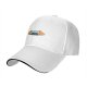 Black baseball cap with 'NOPE NOT TODAY' graphic print