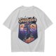 Outdoor Skeletor Hiking Graphic Olive T-Shirt