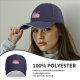 Black baseball cap with pink ramen bowl graphic design
