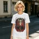 One Piece Luffy Graphic Print Olive T-Shirt