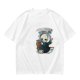 Cute Grim Reaper Coffee Lover Graphic T-Shirt