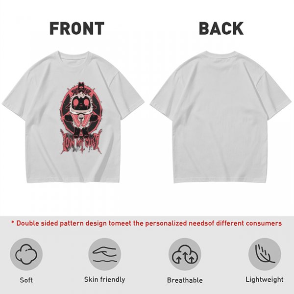 Olive T-Shirt With Cult Lamb Graphic Join My Cult Print