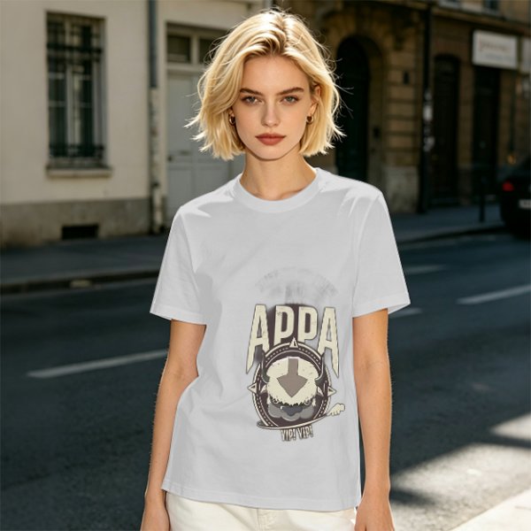 Olive Green Appa Yip Yip Graphic T-Shirt