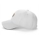 Black baseball cap with No-Face spirit floral wreath print