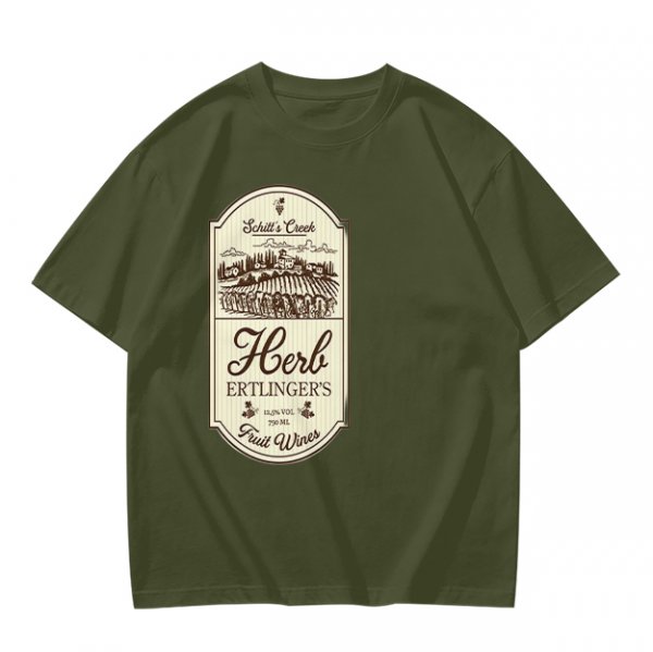 Herb Ertlinger's Fruit Wines Schitt's Creek Themed T-Shirt