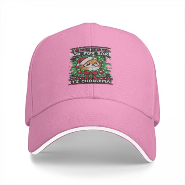 For Fox Sake It's Christmas Baseball Cap