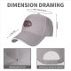 Black baseball cap with wizard graphic and 'I woke up today and chose magic' text