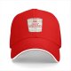 Black Baseball Cap With Cat Noodles Cup Graphic Print