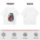 Spirited Away anime graphic olive green short sleeve t-shirt