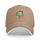 Forever Tired Cartoon Coffee Mug Graphic Black Baseball Cap