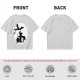 Olive Halloween Witch Silhouette Graphic Short Sleeve T-Shirt
