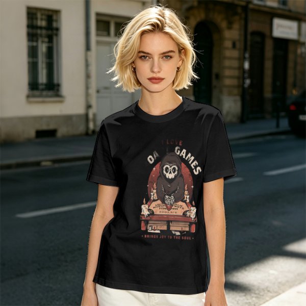 Oa Games Grim Reaper Graphic Olive T-Shirt