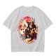 Olive T-Shirt with Halloween Axolotl Candy Corn Art