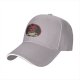 Black Baseball Cap With Devil In Coffee Cup Graphic