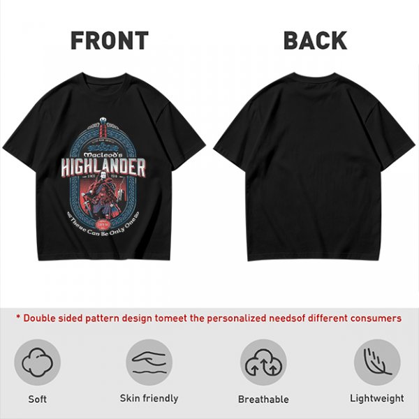 Macleod's Highlander There Can Be Only One Graphic T-Shirt