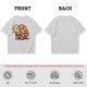 Olive Green T-Shirt With Cute Cartoon Turtle Graphic