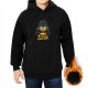 Black hoodie with Garfield Darth Vader 'Come to the Dark Side We Have Lasagna' print