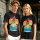 One Piece Thousand Sunny Ship Graphic Olive T-Shirt