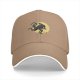 Black Baseball Cap With Xenomorph Alien Graphic Print