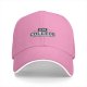 Black baseball cap with 538 COLLEGE embroidered design