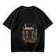 Olive T-Shirt With Skeletons Holding A Beer Pitcher Graphic