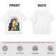 Olive T-Shirt With Halloween Themed Cute Cat Characters Print