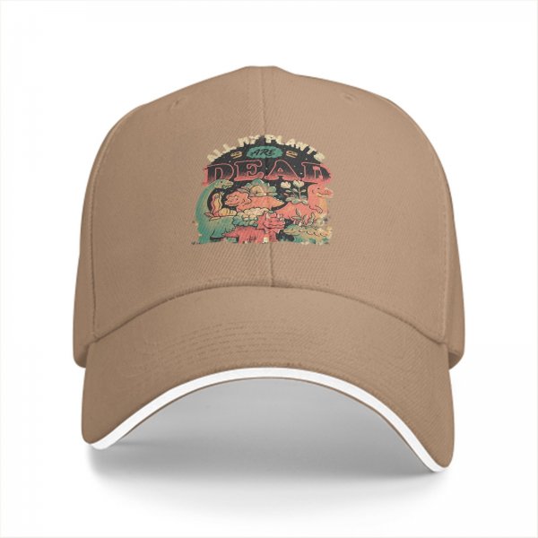 All My Plants Are Dead Dinosaur Graphic Baseball Cap