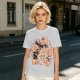 Olive Green Christmas Cat Gingerbread Graphic T-Shirt