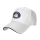 Black Baseball Cap With Nope Seal Of Disapproval Graphic