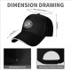 My Cat Is My Pspspsychologist Black Baseball Cap