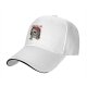 Black baseball cap with 'I Love My Job' grim reaper skull graphic