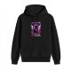 Black hoodie with axolotl wizard hexalotl graphic design