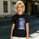 Olive T-Shirt With Constellation Totoro Starry Night Print