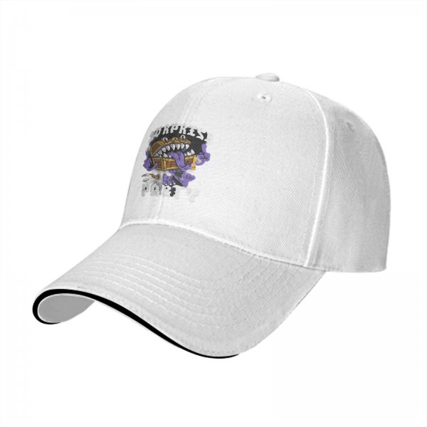 Surprise Party Monster Chest Graphic Black Baseball Cap