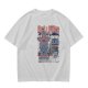 Olive T-Shirt with Hellfire Tiki Club Tiki Totem Graphic Print