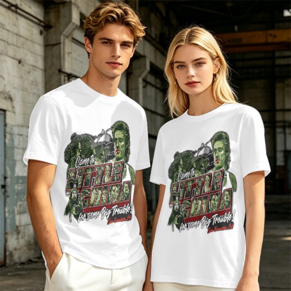 Little China Big Trouble Graphic Tee for Movie Fans