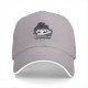 Freaks Like Me Drink Tea Skull Graphic Black Baseball Cap
