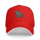 Black Baseball Cap With Wizard Owl Art Print
