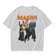 Magic Mike Horror Parody Graphic T-Shirt Design