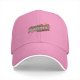 Black baseball cap with Hot Trekkies graphic print