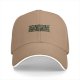 Black baseball cap with humorous 'some things are better left alone' text