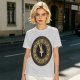 Olive T-Shirt With Thirteen Hour Clock Design