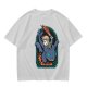 Olive T-shirt with How to Train Your Dragon Toothless and Hiccup Print
